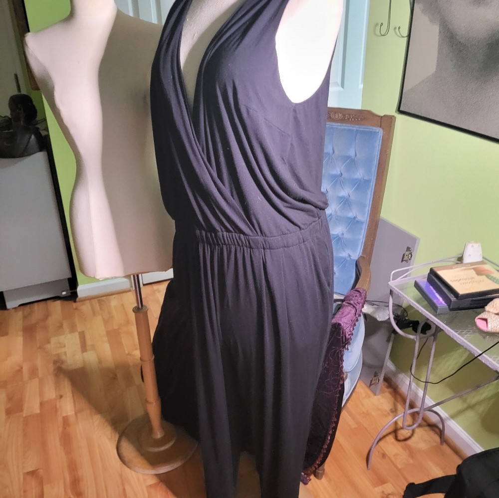 Fun and Flirty Eileen Fisher Jumpsuit - Picture 2 of 4